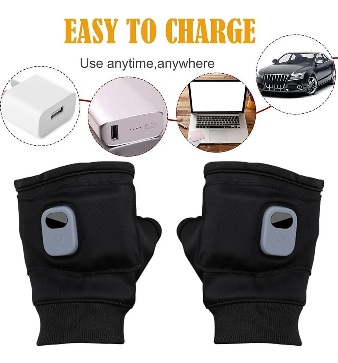 Guantes Calefactables USB - Imagen 5