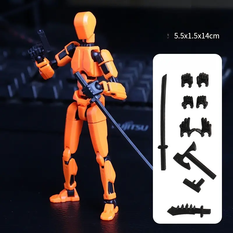 Figura Articulada Dummy 13 + Accesorios - Imagen 4