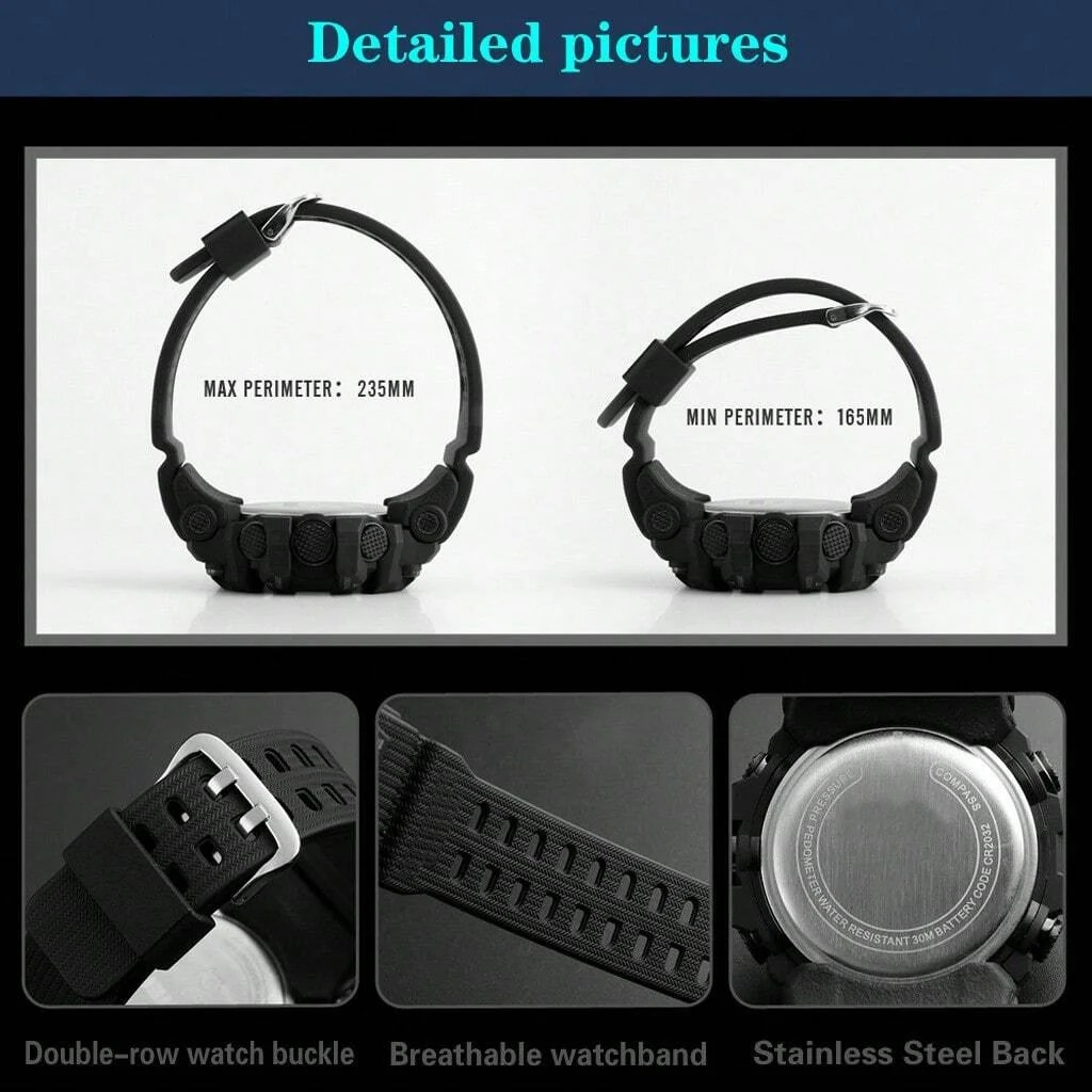 Reloj Deportivo Digital Cronógrafo - Imagen 2