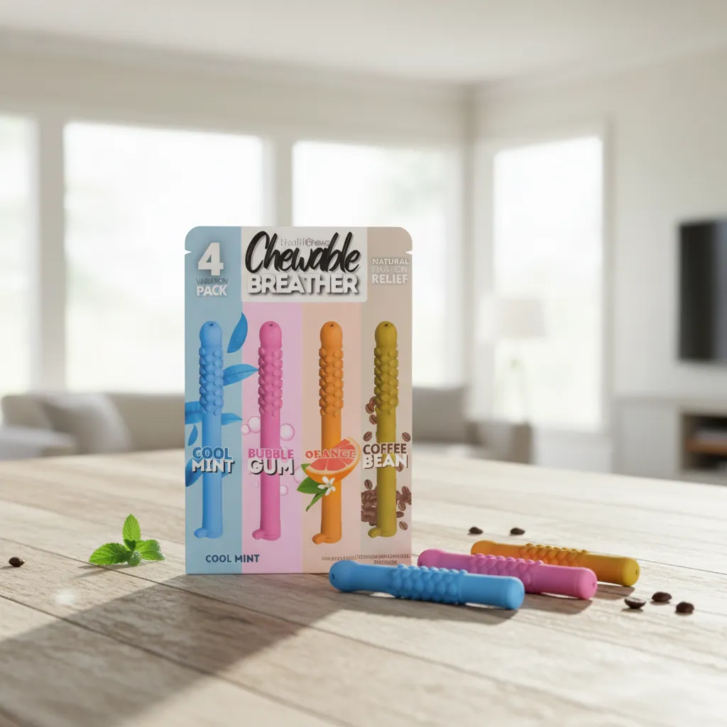 Palitos Masticables Sensoriales para Ansiedad x4