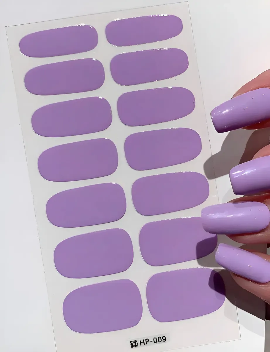Uñas Stickers En Gel Fácil Aplicación - Imagen 3
