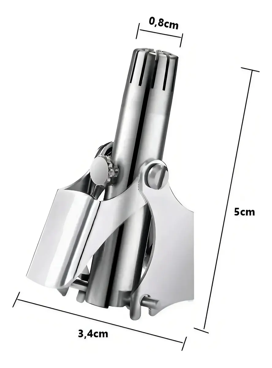 Recortador de Vello Nasal y de Orejas Manual - Imagen 6