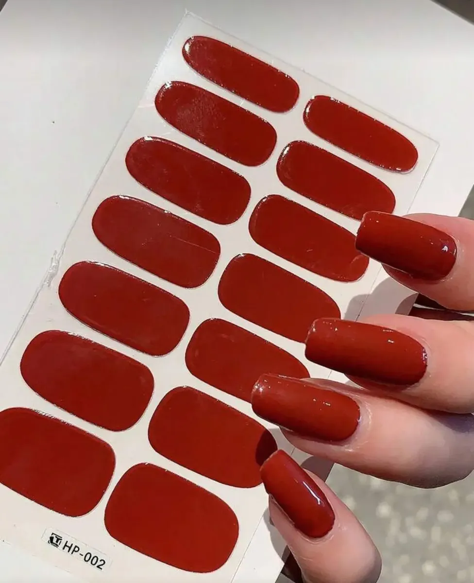 Uñas Stickers En Gel Fácil Aplicación - Imagen 18