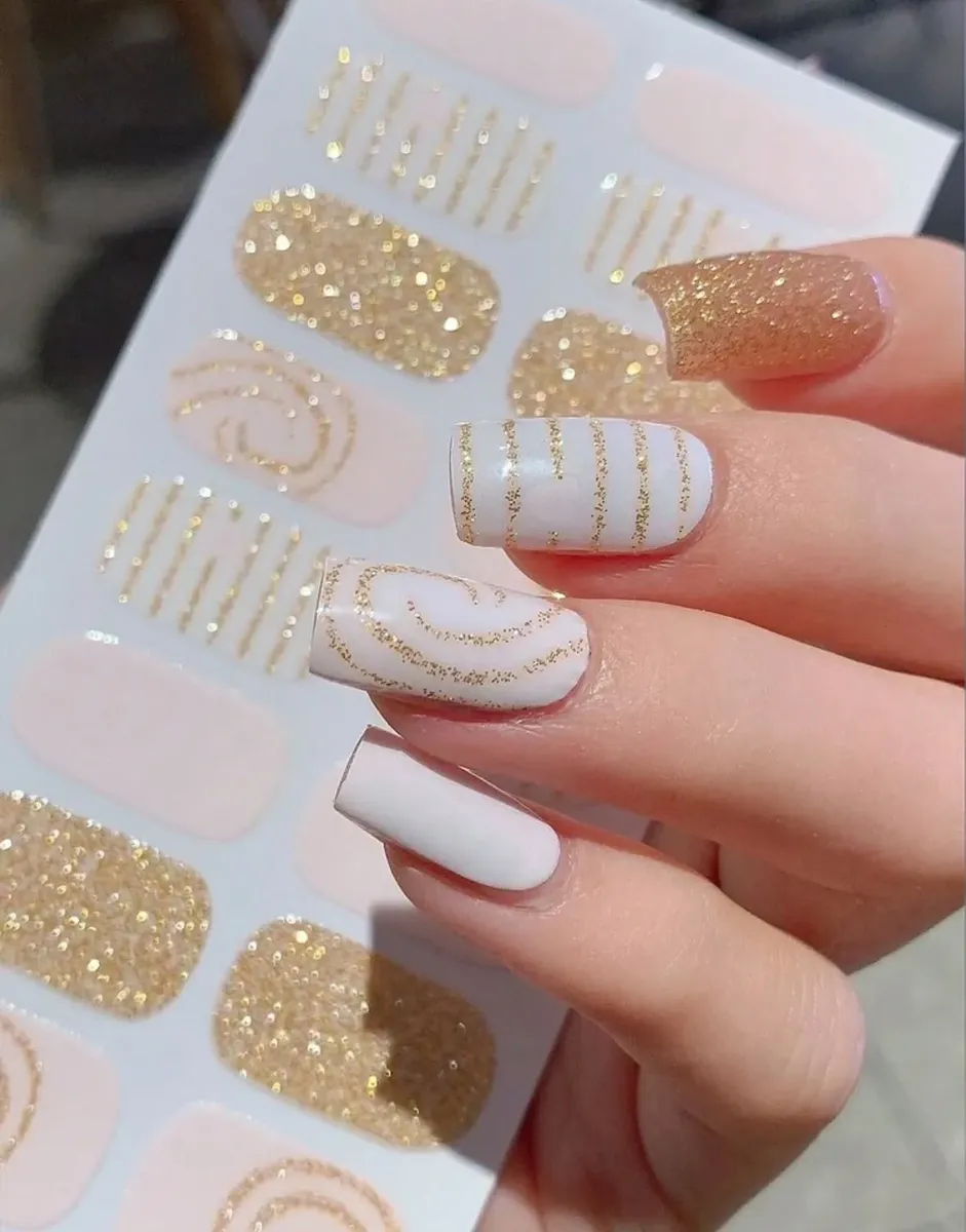 Uñas Stickers En Gel Fácil Aplicación - Imagen 13