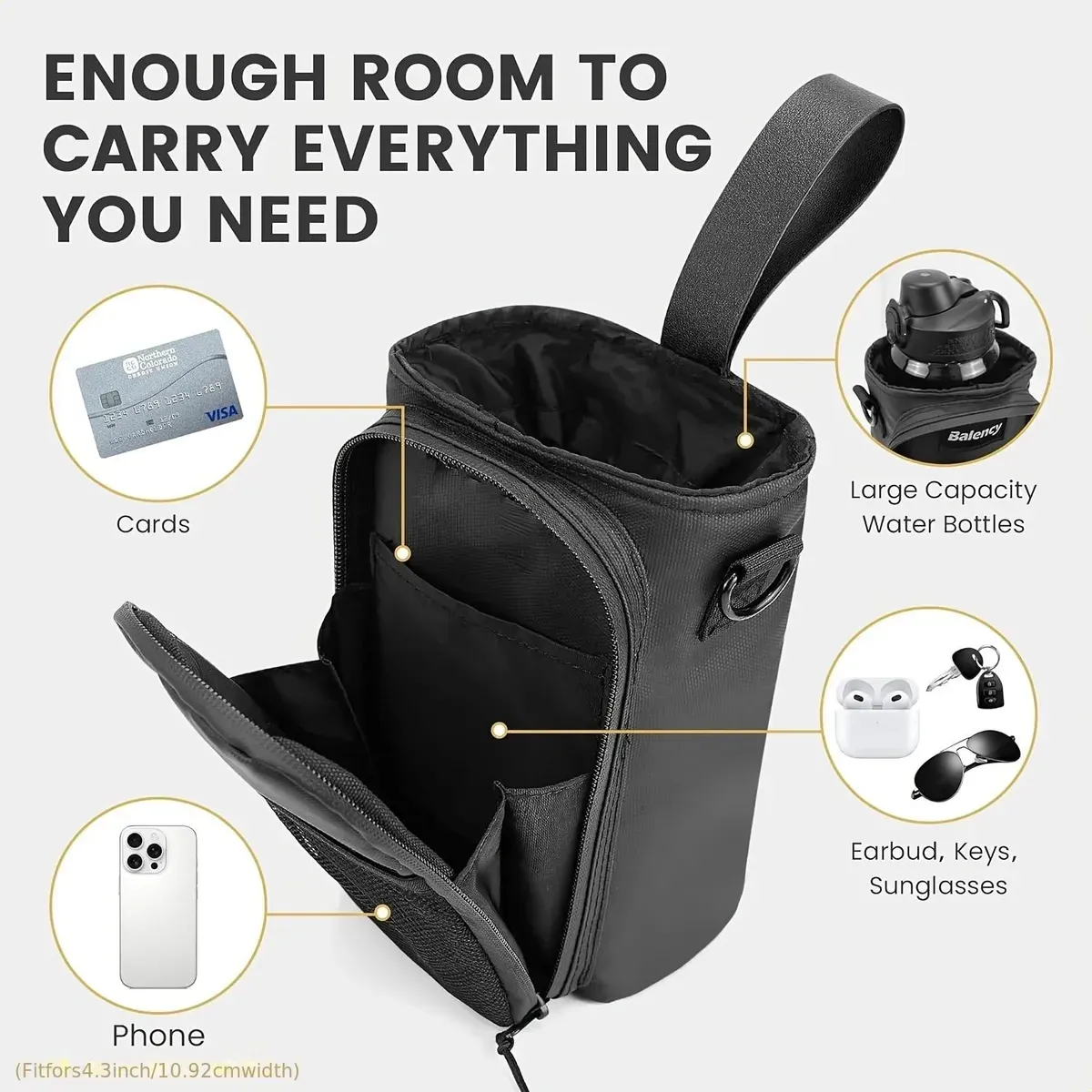 Bolsa De Gimnasio Con Soporte Magnético M3 - Imagen 3