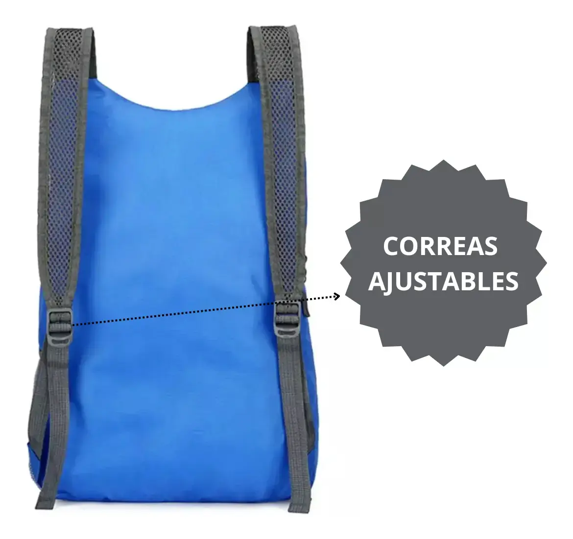Mochila Plegable Ultraliviana Impermeable - Imagen 9