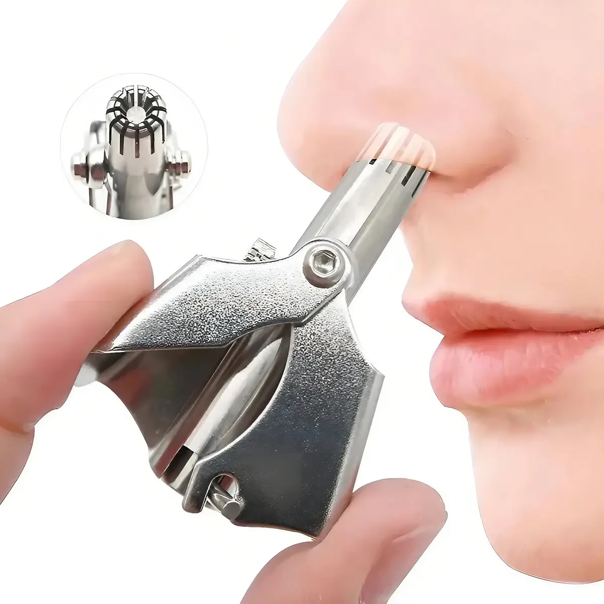 Recortador de Vello Nasal y de Orejas Manual