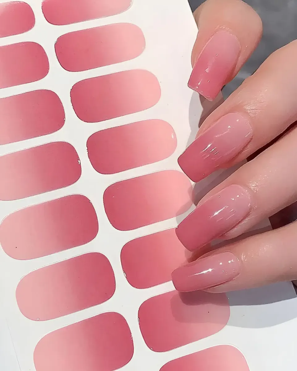 Uñas Stickers En Gel Fácil Aplicación - Imagen 6