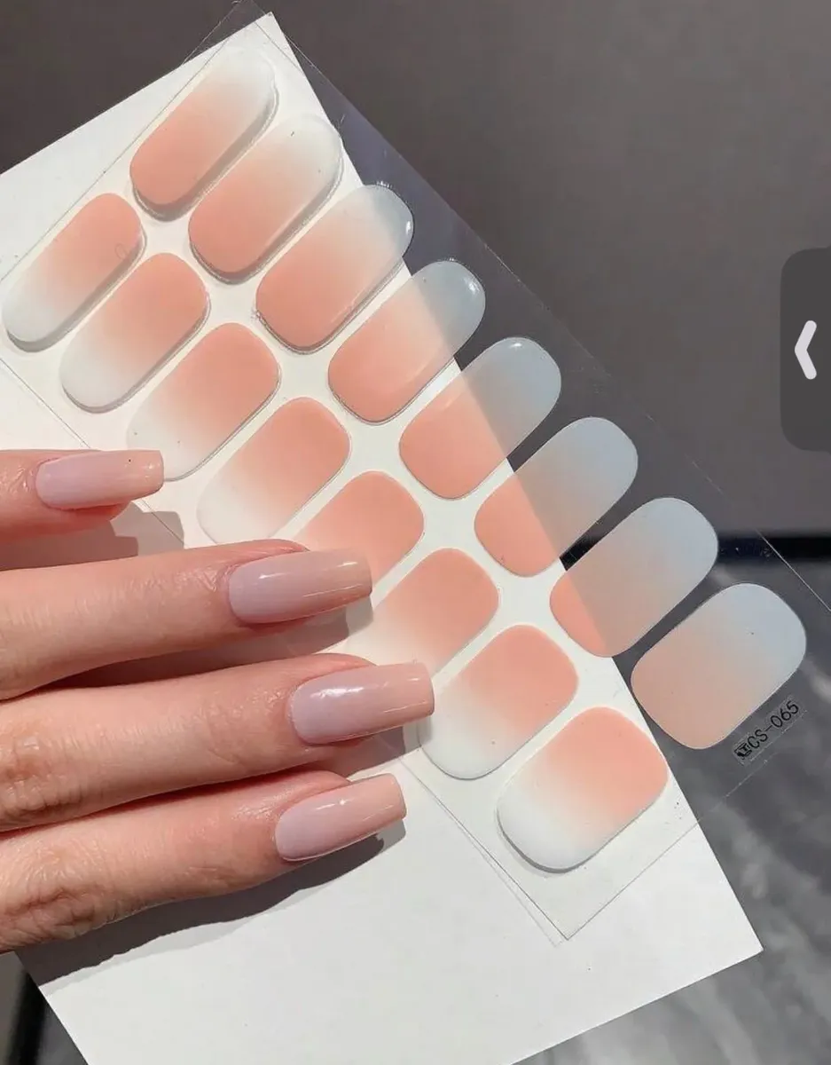 Uñas Stickers En Gel Fácil Aplicación - Imagen 8
