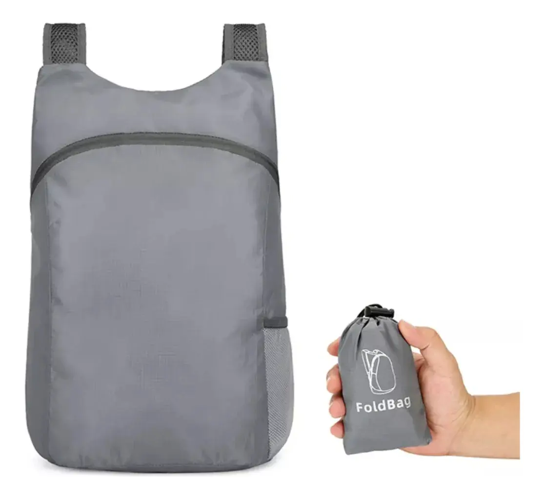 Mochila Plegable Ultraliviana Impermeable - Imagen 7