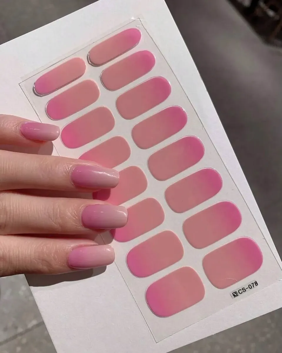 Uñas Stickers En Gel Fácil Aplicación - Imagen 15