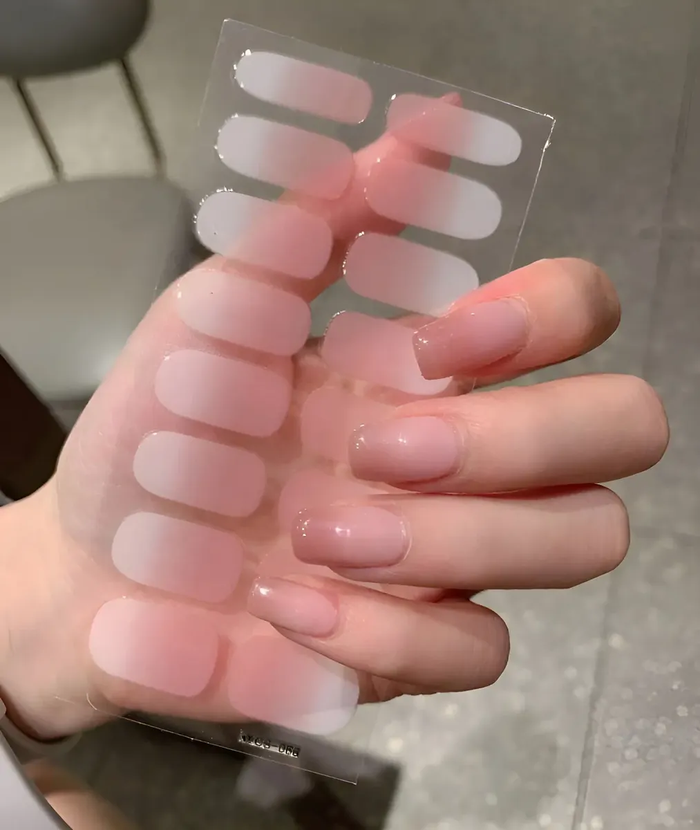 Uñas Stickers En Gel Fácil Aplicación - Imagen 4