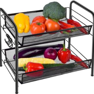 Organizador Metálico Multiuso de 2 Niveles