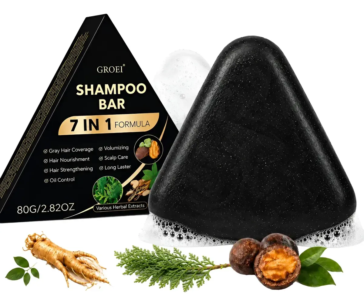 Shampoo en Barra Groei 7 en 1