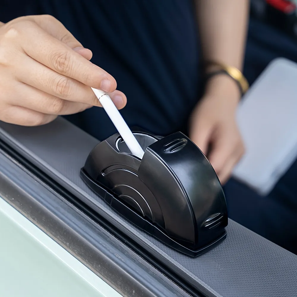 Cenicero Portátil para Auto con Tapa Antihumo y Antiolor