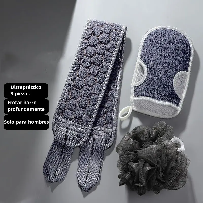 Set de baño exfoliante 3 en 1 - Imagen 4