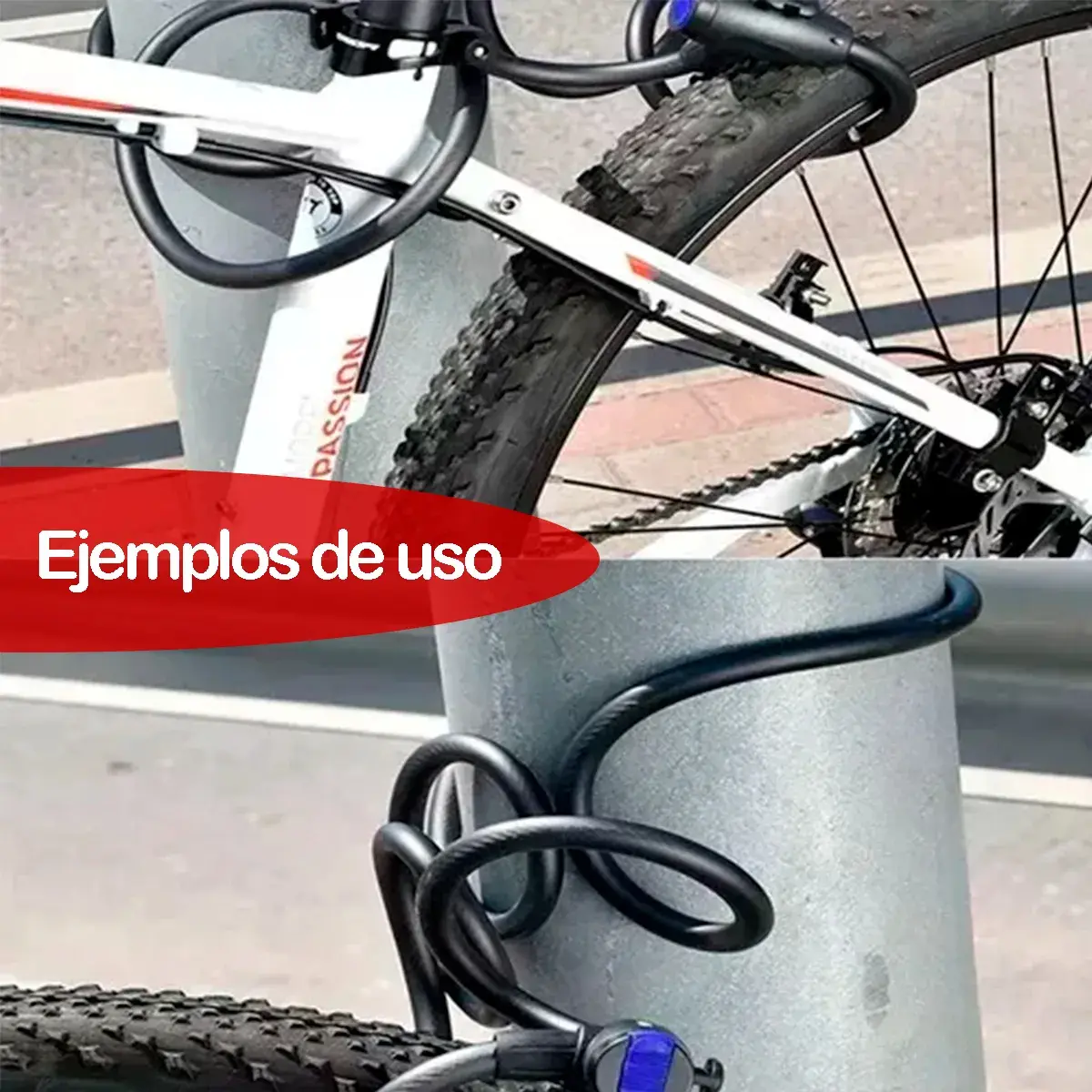 Linga Candado de Seguridad para Bicicletas y Motos - Imagen 7