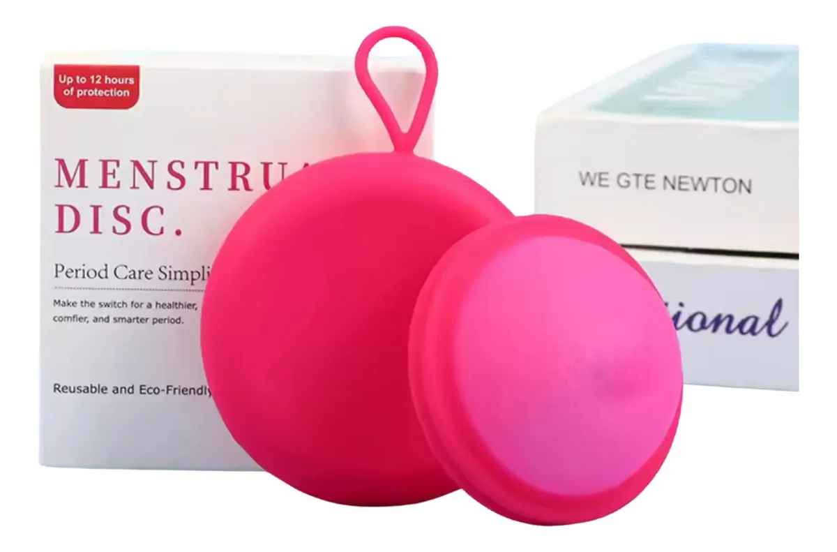 Disco Menstrual Reutilizable de Silicona Médica - Imagen 3