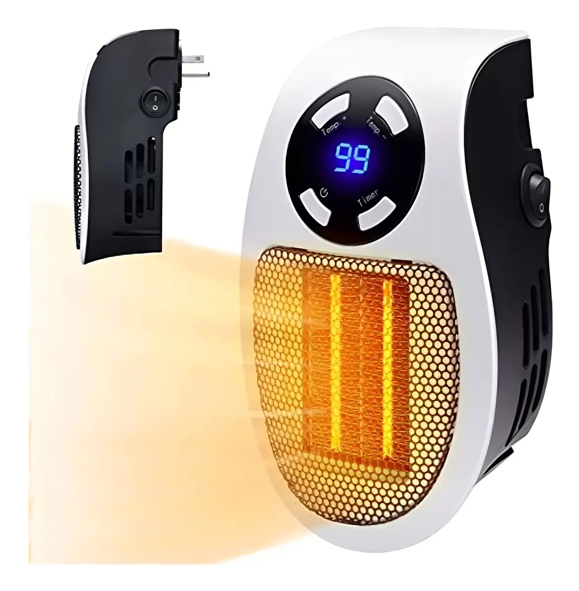 Mini Calentador Portátil Eléctrico de Pared