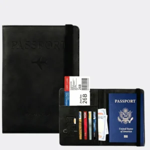 Funda Protectora Pasaporte y Organizador de Viaje