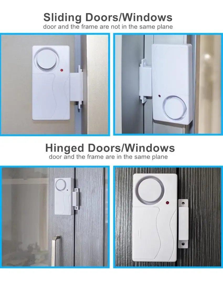 Alarma de Seguridad Inalámbrica para Puertas y Ventanas - Imagen 5