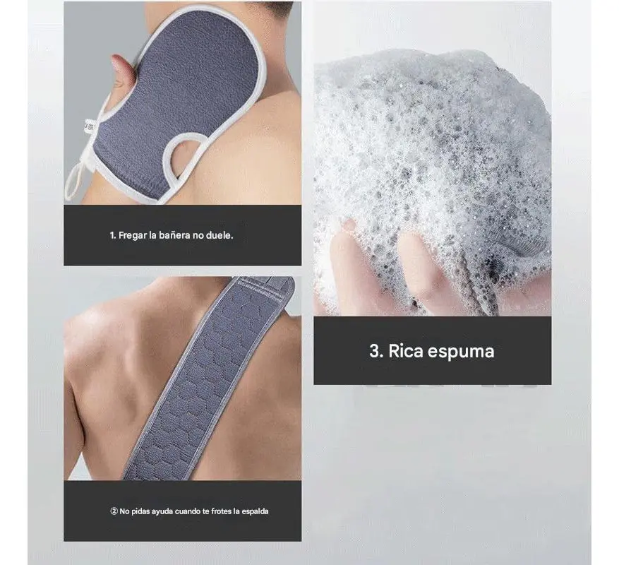 Set de baño exfoliante 3 en 1 - Imagen 3