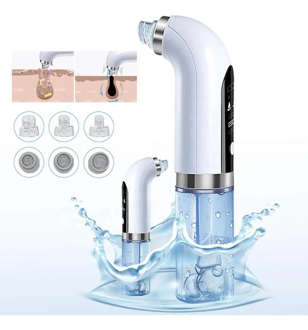 Mini Máquina Hydrafacial de Hidrodermoabrasión Portable