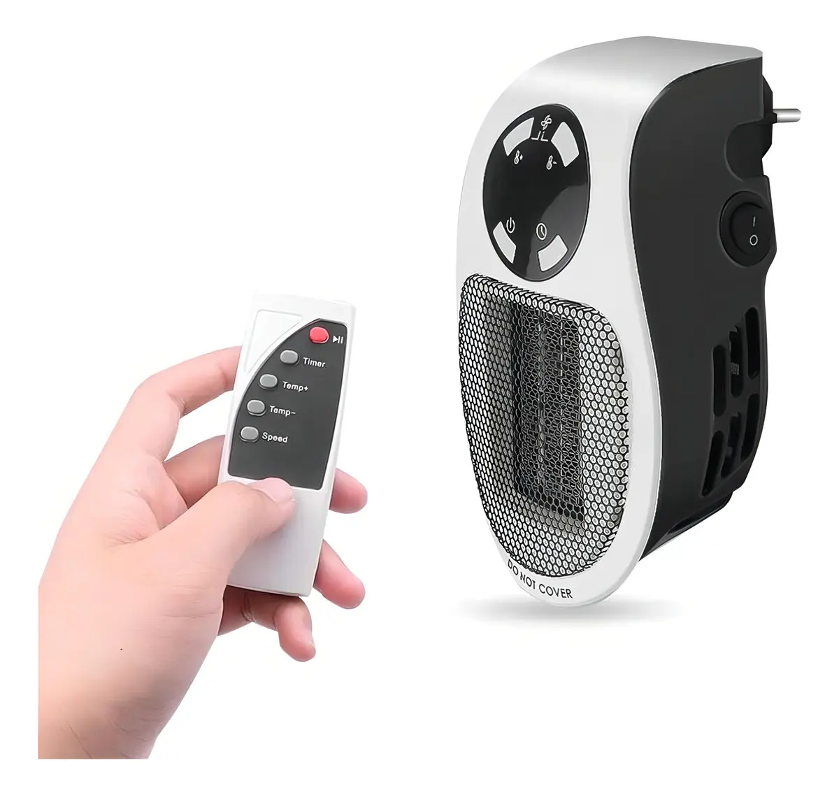 Mini Calentador Portátil Eléctrico de Pared - Imagen 4