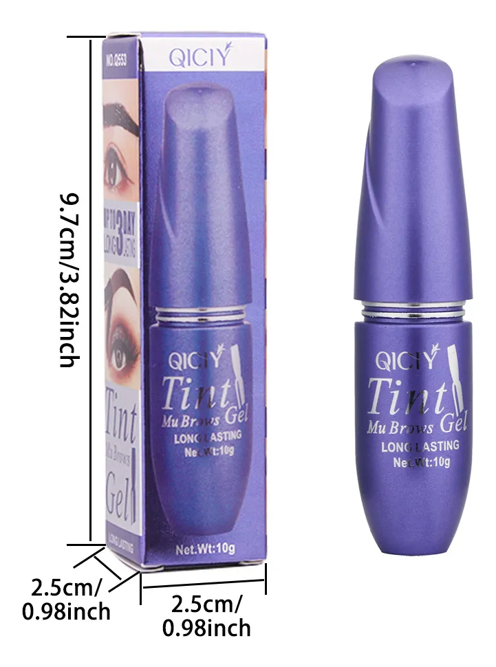 Tinte Gel Para Cejas Qiciy Larga Duración - Imagen 5