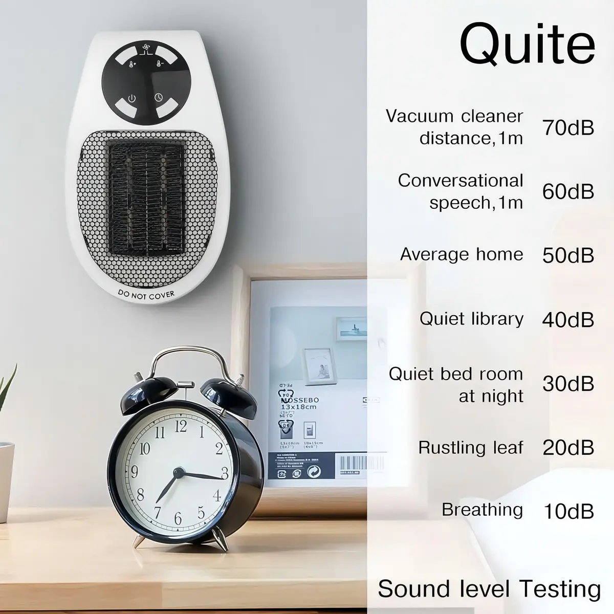 Mini Calentador Portátil Eléctrico de Pared - Imagen 5