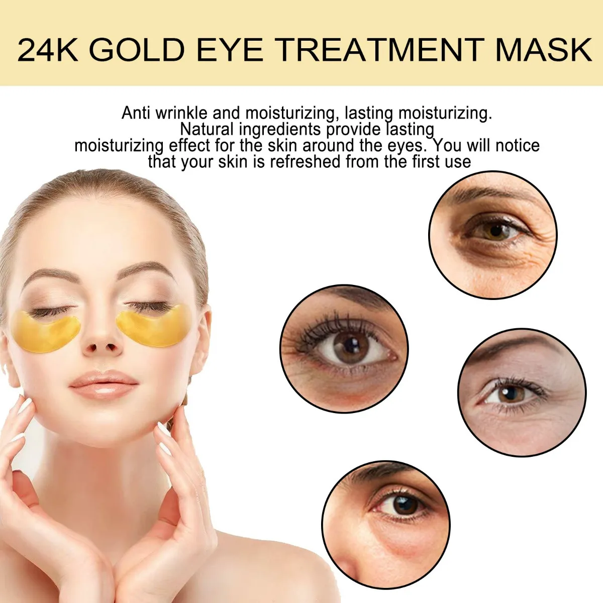 Parches Para Ojos Hidratantes Y Reafirmantes 60pcs - Imagen 7