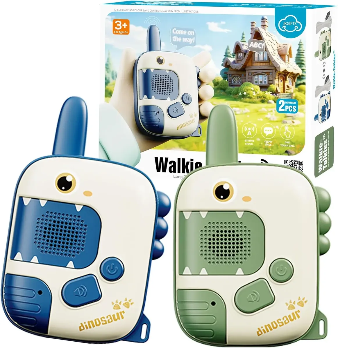 Set de Walkie-Talkies Infantiles Interactivos (Dinosaurio / Unicornio) - Imagen 2