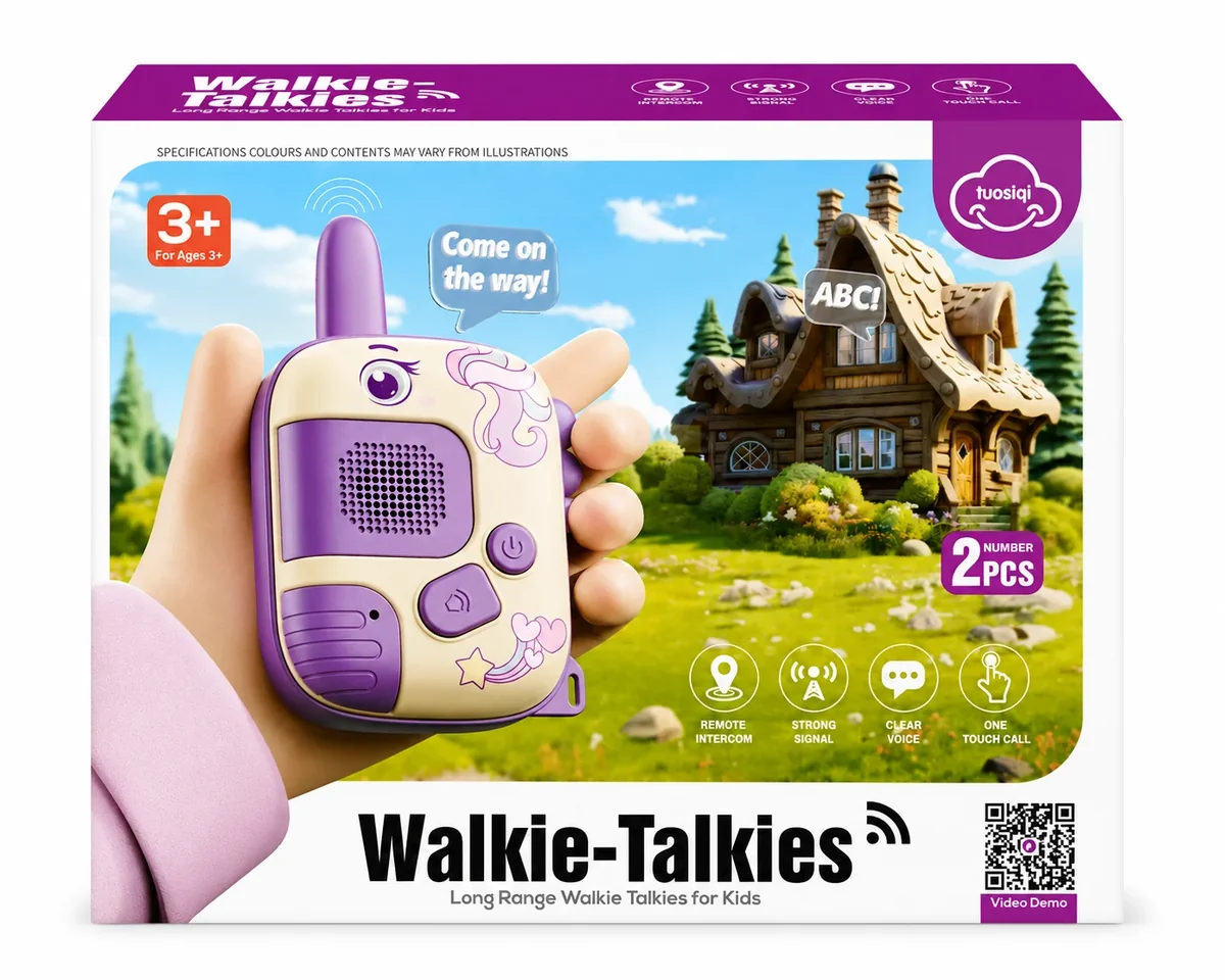 Set de Walkie-Talkies Infantiles Interactivos (Dinosaurio / Unicornio) - Imagen 6