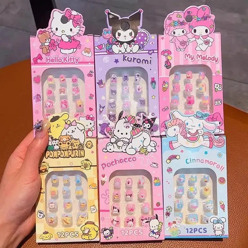 Set de Uñas Postizas Infantiles – Personajes Sanrio - Imagen 7