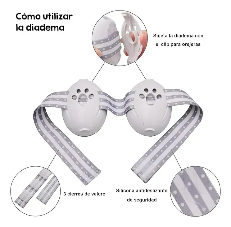 Auriculares Con Cancelación De Ruido Para Bebés - Imagen 6