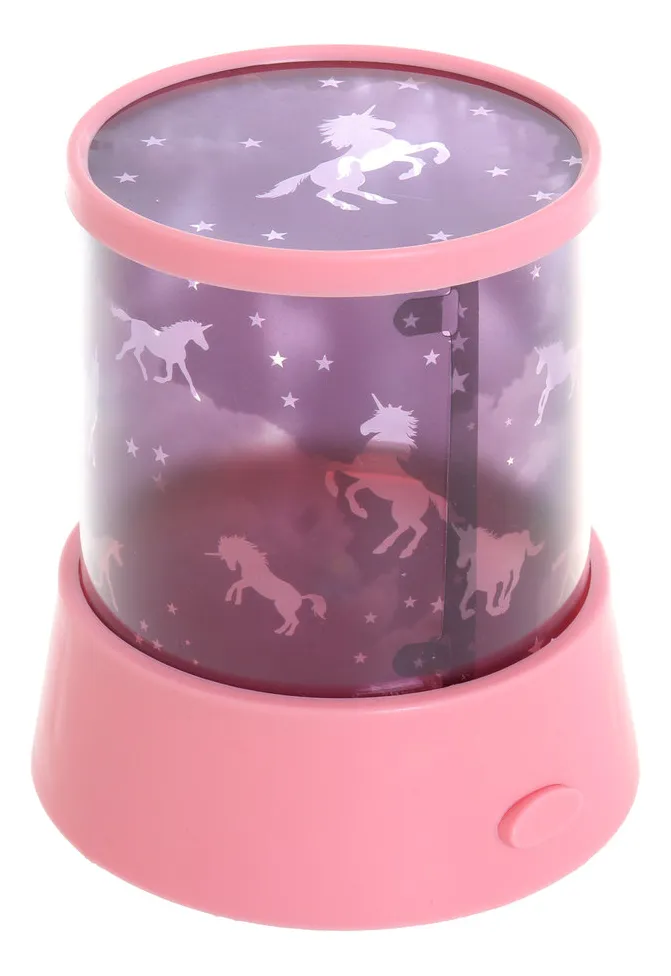 Lámpara Proyector de Estrellas y Unicornio