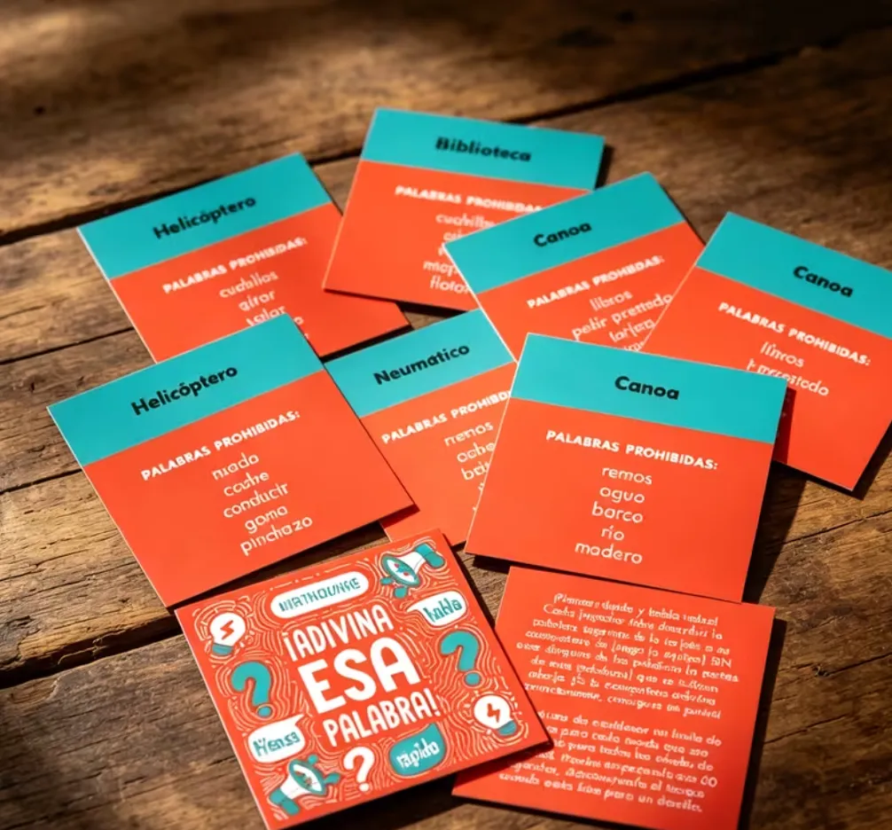 Juego de Cartas ¡Adivina Esa Palabra! - Imagen 3