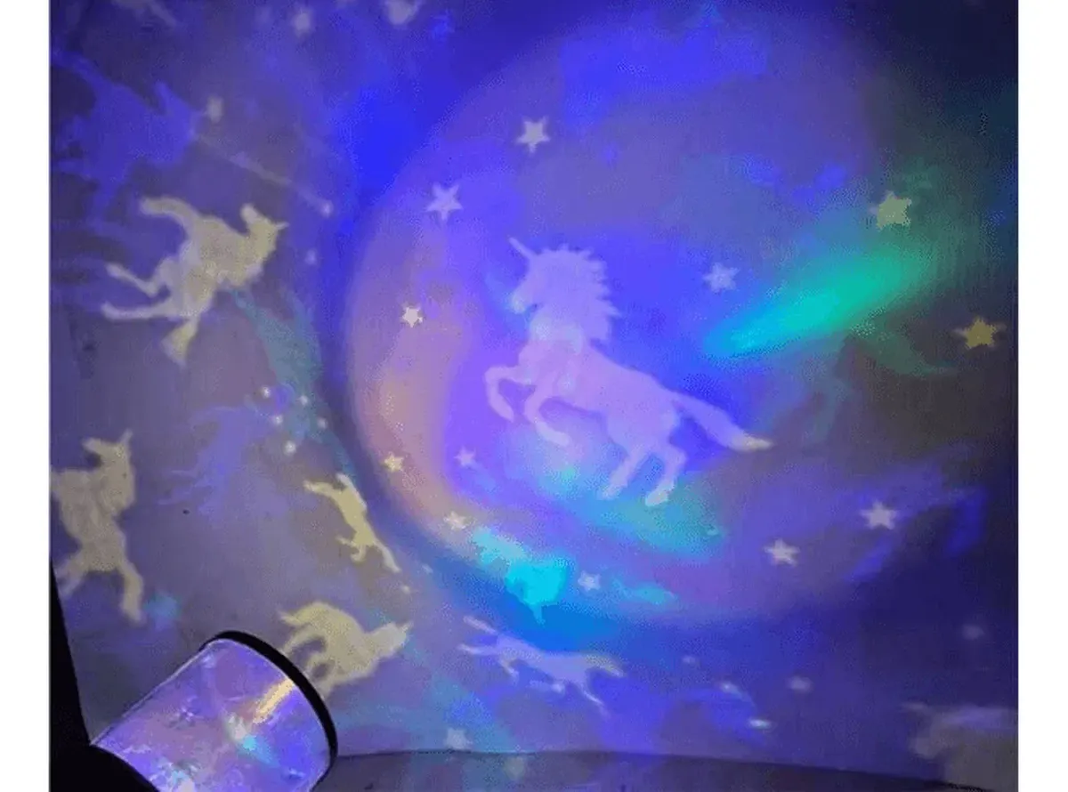 Lámpara Proyector de Estrellas y Unicornio - Imagen 4