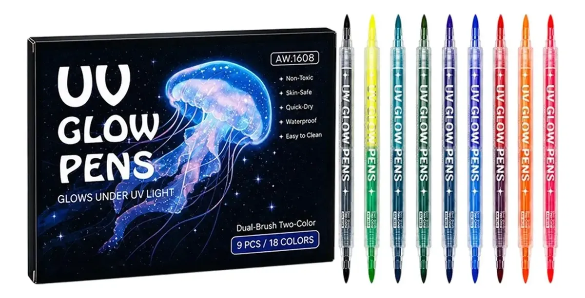 Marcadores Corporales Neón Fluorescentes