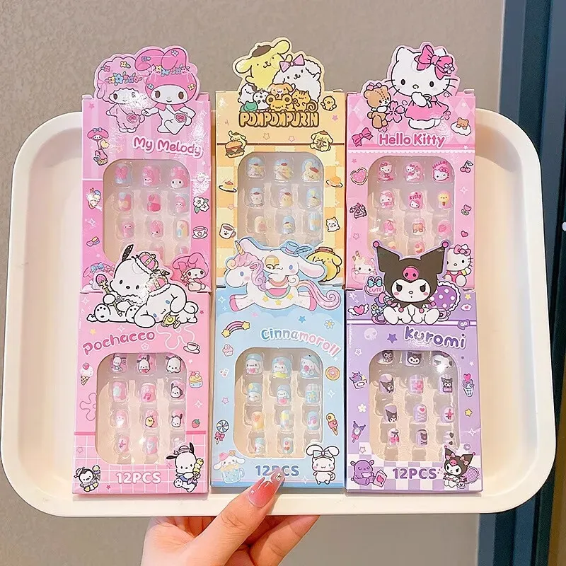 Set de Uñas Postizas Infantiles – Personajes Sanrio - Imagen 8