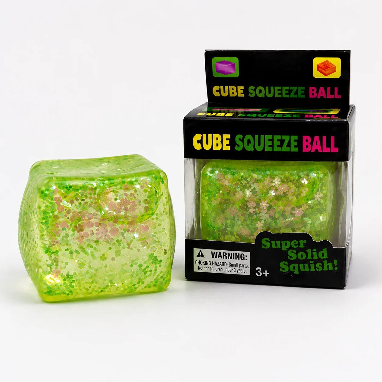 Juguete Antiestrés Cubo Glitter - Imagen 7