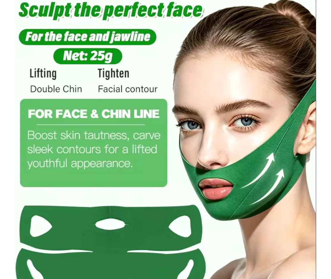 Mascarilla Facial Lifting V-Line Antiarrugas - Imagen 5