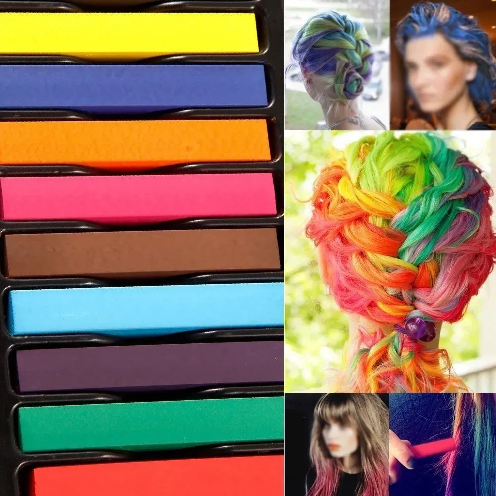 Set de Tizas Temporales para Cabello x12 - Imagen 5