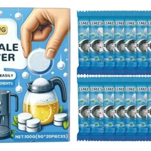 Tabletas Limpiadoras De Cal Para Jarra Eléctrica x20