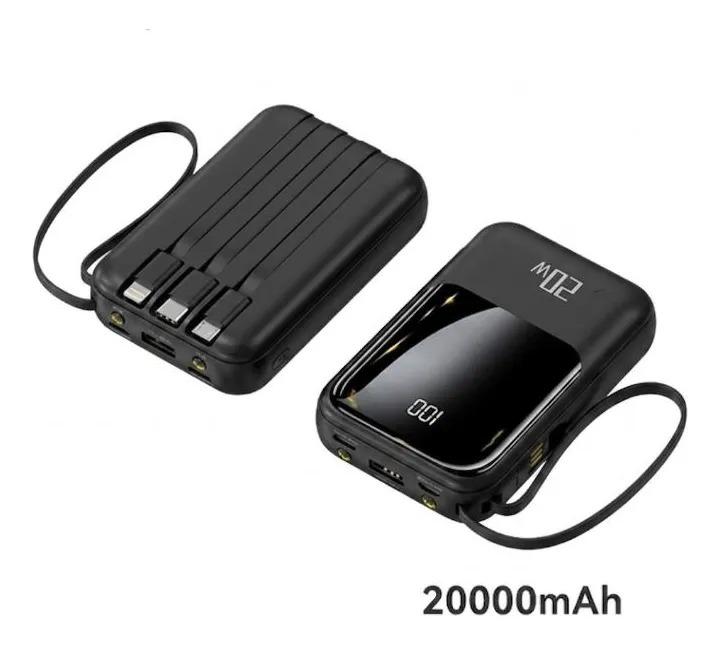 Power Bank Portátil 20.000 mAh
