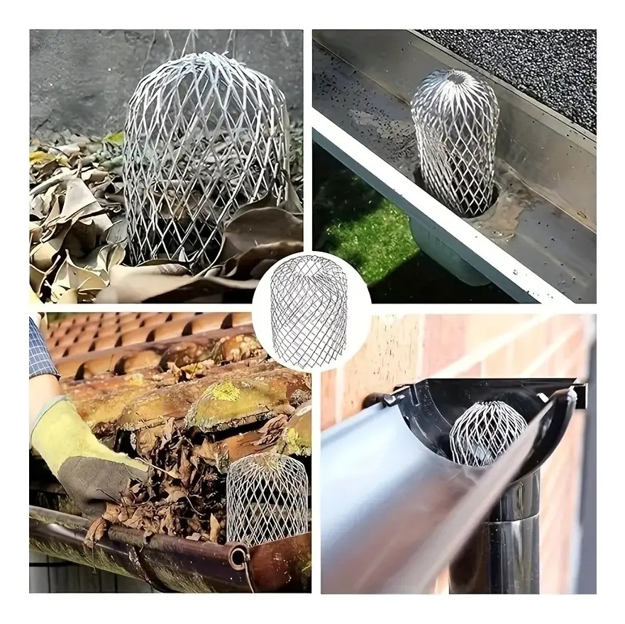 Rejilla Filtro Para Desagüe de Aluminio x2