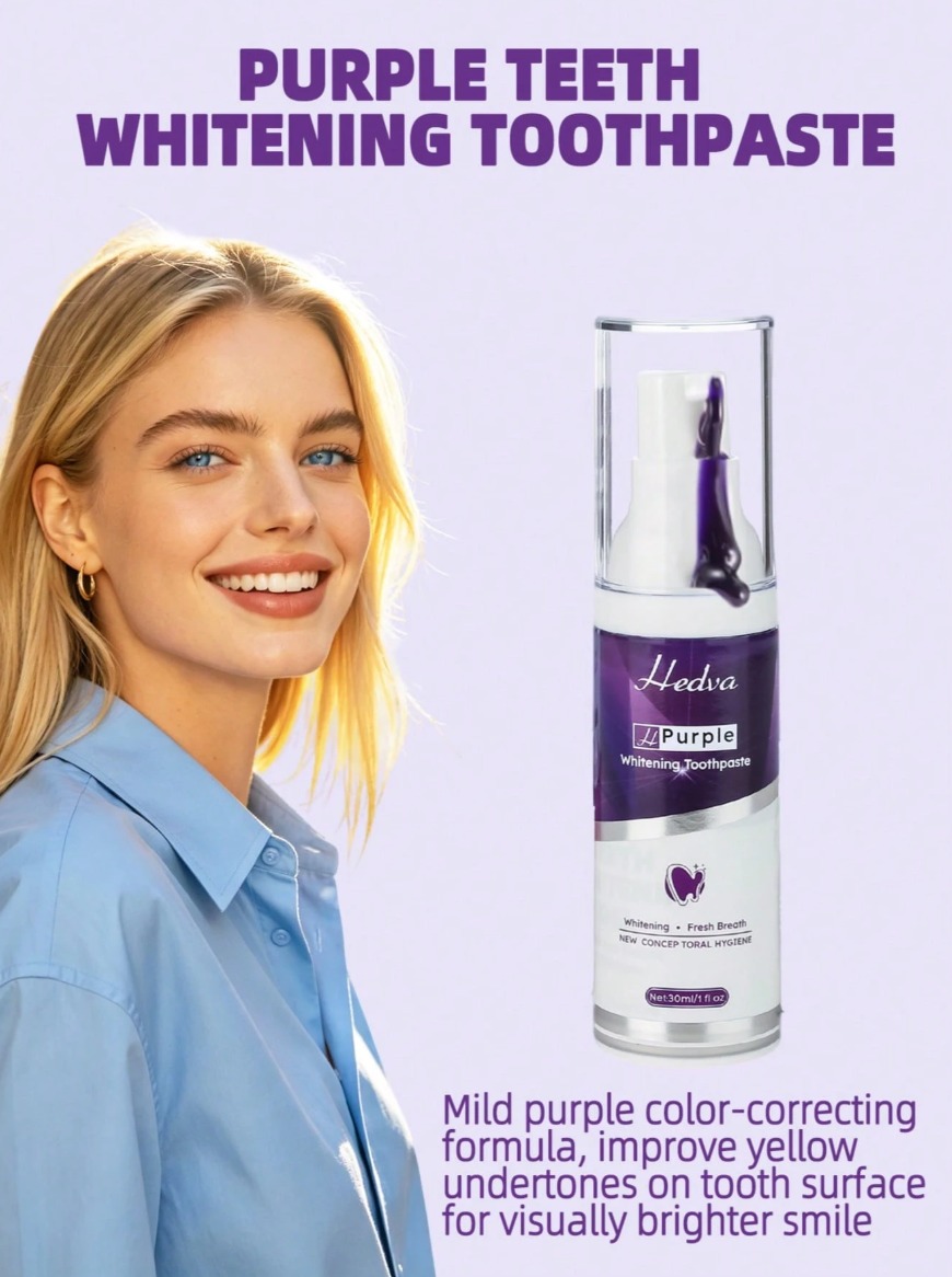 Pasta Púrpura para Blanqueamiento Dental 30 ml - Imagen 2