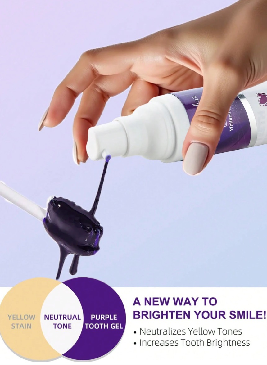 Pasta Púrpura para Blanqueamiento Dental 30 ml - Imagen 3