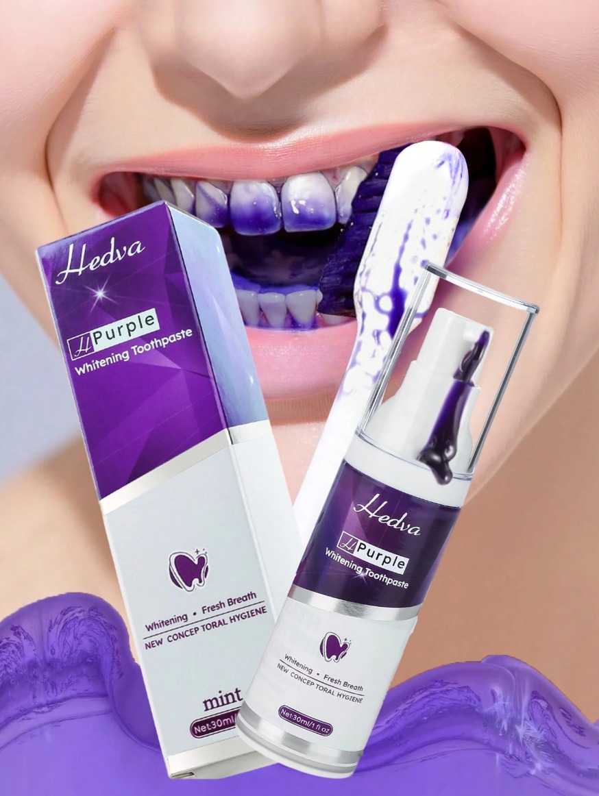Pasta Púrpura para Blanqueamiento Dental 30 ml